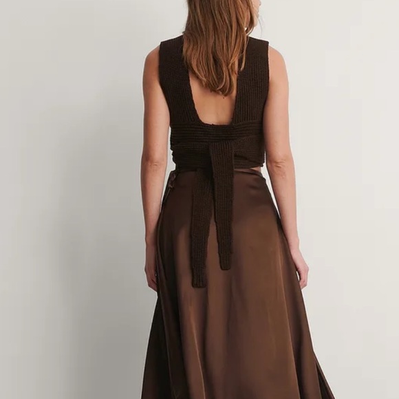 NA-KD knitted wrap top - Picture 2 of 4